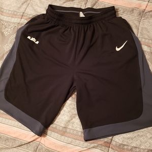 Nike Lebron James dri fit basketball shorts